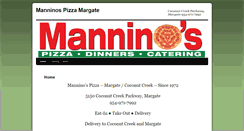 Desktop Screenshot of margate-pizza.com